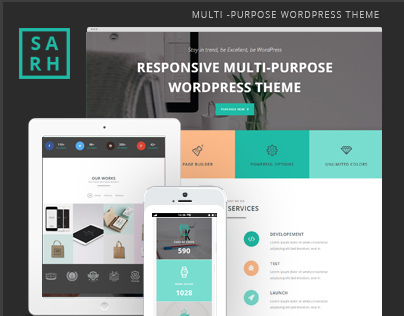 Sarah | Responsive Multi-Purpose WordPress Theme