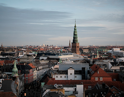 Copenhagen - Udsigt Fra Rundetårn