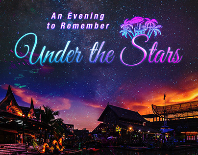 Under the Stars Theme Logo / Event / MICE / Branding