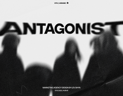 ANTAGONIST | Marketing Agency | Website