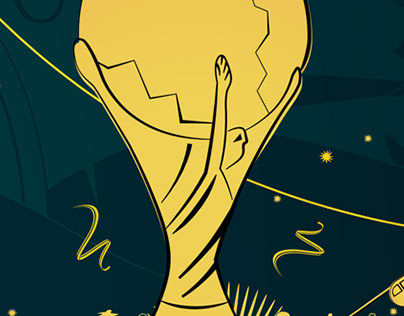 Estampa da Final 2014 FIFA Brasil