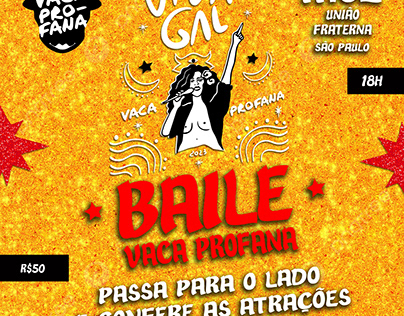 Viva Gal Vaca Profana 2023 - Artes e id. visual