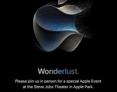 Apple's 'Wonderlust' Event on September 12