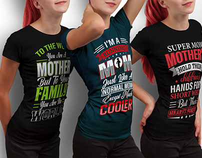 Mother's Day T-Shirt Design Bundle.