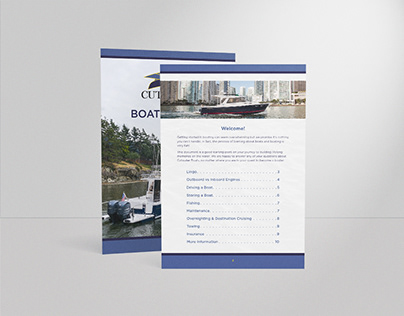 Cutwater Boats - Premium Brochure Content