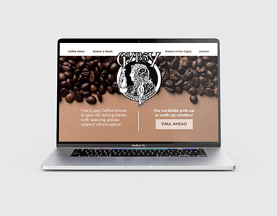 Gypsy Coffee House Web/Mobile Prototype