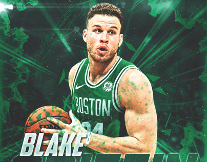 Blake Griffin Celtics Poster