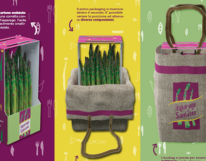 | Packaging Design for Asparagus |