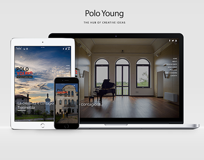 Polo Young - the hub of creative ideas | website