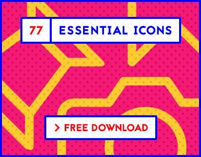 77 Essential Icons — Free Icon Set