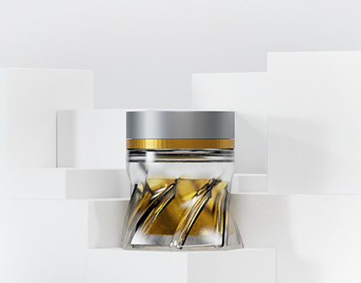 Luxury Brand Perfume Product Visualization
