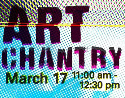 Poster and promotion for Art Chantry March 17, 2017