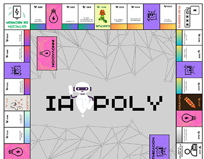Monopoly con temática inteligencia artificial