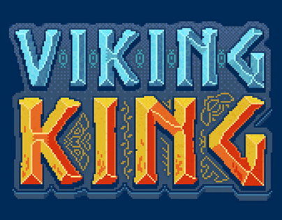 Viking King game (pixel art)