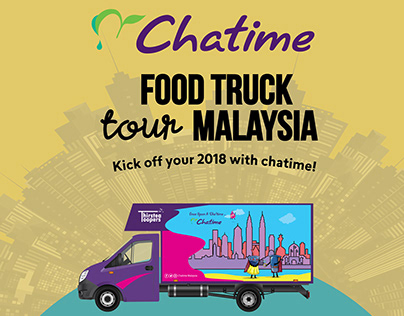 Promo Food truck Chatime Malaysia | Once Upon A Chatime