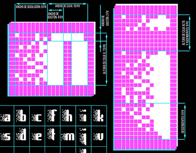 Tipografía Pixel | Pixelfont
