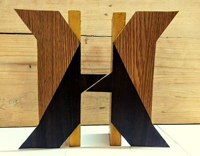 BOOKEND inspired by Font derived