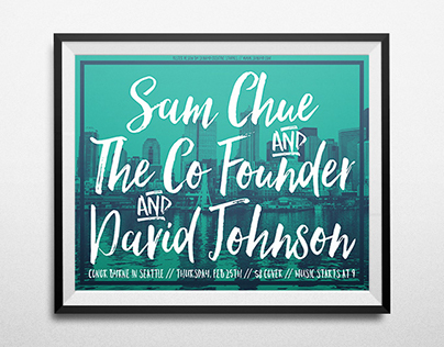 The Co Founder in Seattle Poster