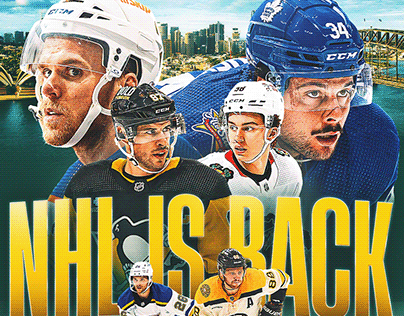 Promotional Graphics for NHL | Season 2023–24