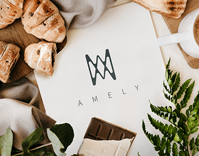 Logotype for the AMELY showroom