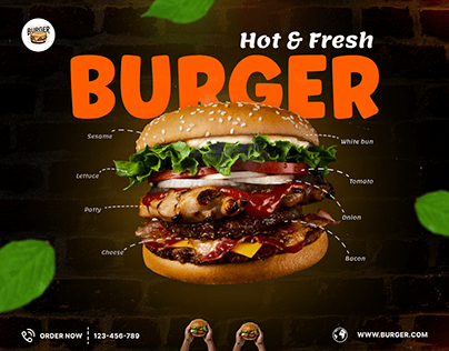 [ Poster ] Burger Bonanza: Juicy Delights Await