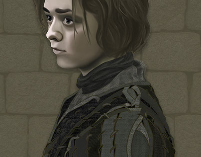 Arya Stark Portrait