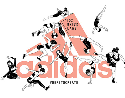 Adidas Brick Lane Mural Project #heretocreate