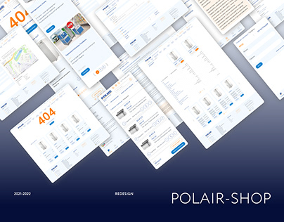 Redesign online-store "POLAIR-SHOP"