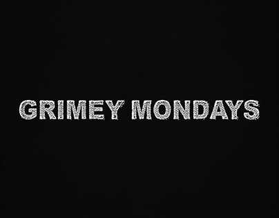 Logo for Grimey Mondays