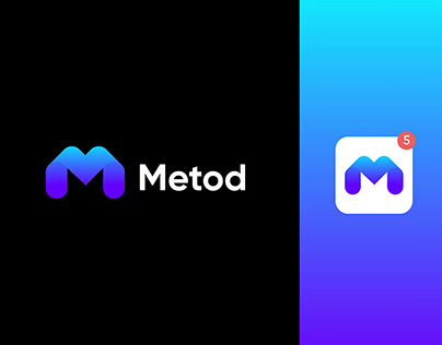 Modern M Letter Logo - Logo Design - Brand Identity