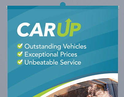 CarUp Logo & Retractable Banners