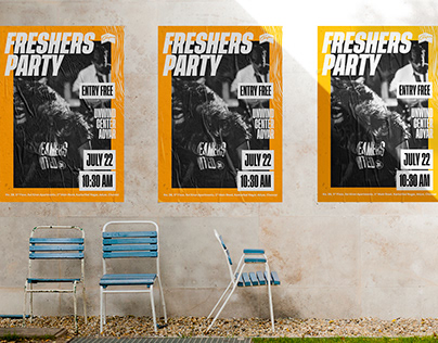 Freshers Party - Poster
