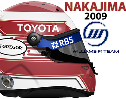 Nakajima Helmet 2009 Williams