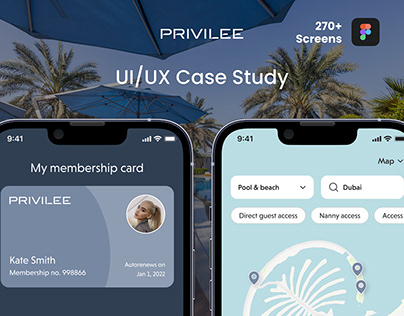 Membership Mobile App UI/UX Design Case Study