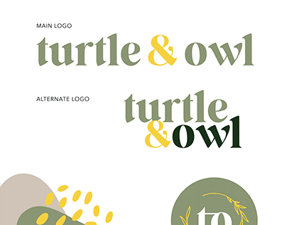 Turtle & Owl Branding
