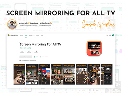 Screen Mirroring For All TV Console Graphics