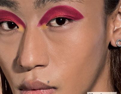 MEN WHO MAKE-UP/FASHION FEATURE