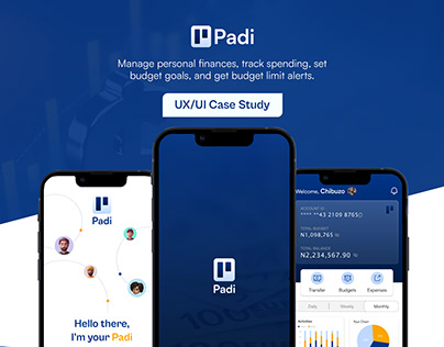 Padi Budget App | UI/UX Case Study