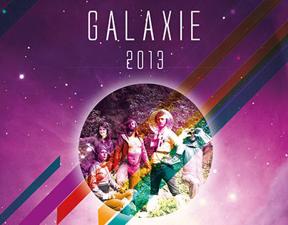 CD Cover Design - Galaxie