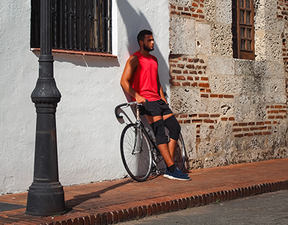 Bike ride in the Colonial City, Dominican Republic