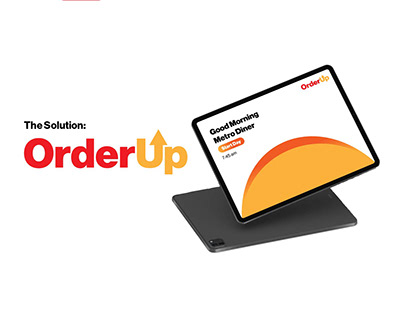 OrderUp Application, a case study