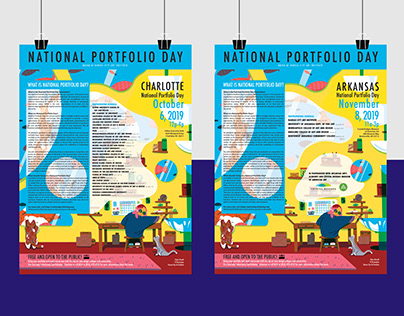 National Portfolio Day promo materials