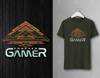 Custom Gamer T-shirt Design