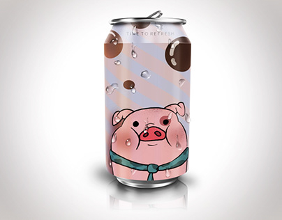 Design of cans “Gravity Falls”