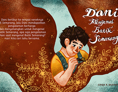 Dani Mengenal Batik Semarang (children book )