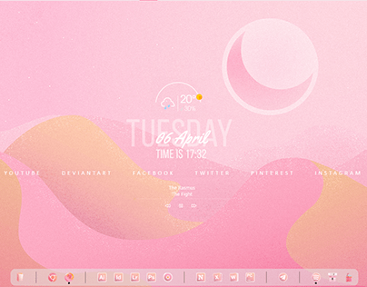 Pink Desert - Windows 10 Theme