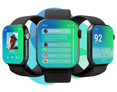 Project thumbnail - Smart Watch | UI Design