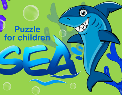 Sea(puzzle for children)