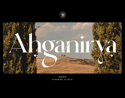 Ahganirya Serif Font