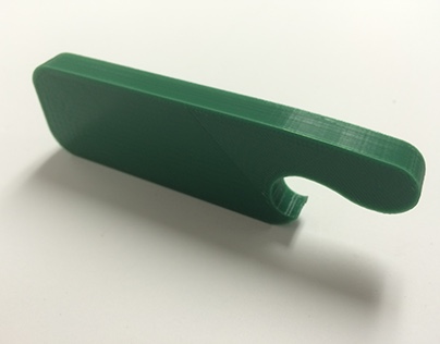 PLA 3D-Printed Bottle Opener